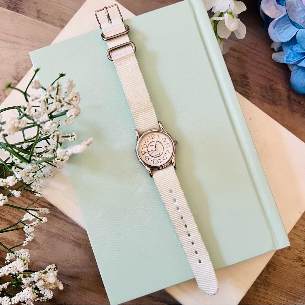 Elements White & Silver Watch - image 1